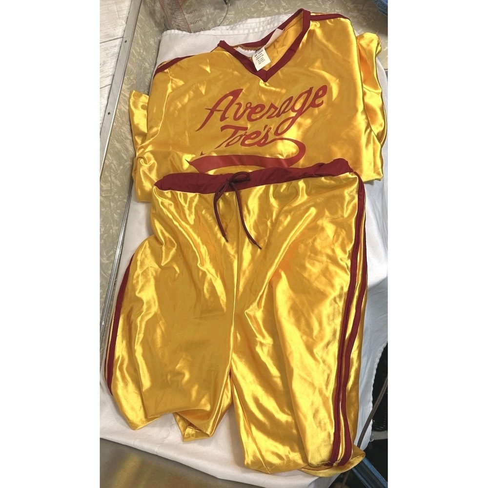 Dodgeball Average Joe's Jersey and Shorts Set Halloween Cosplay Costume Medium!